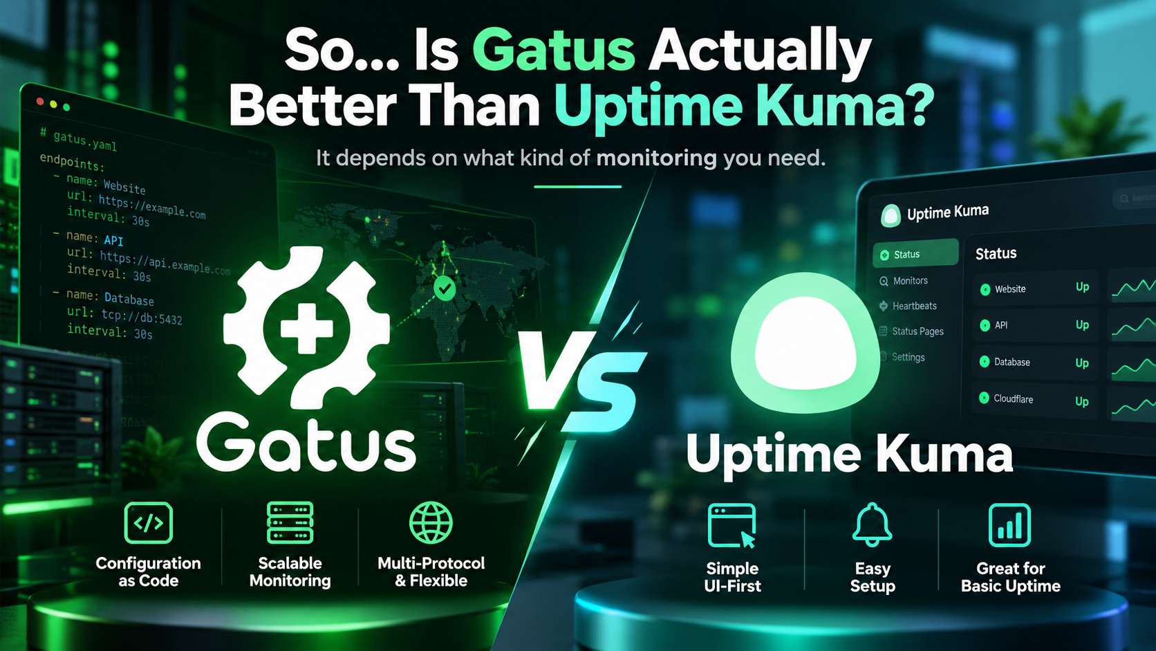 So... Is Gatus Actually Better Than Uptime Kuma?