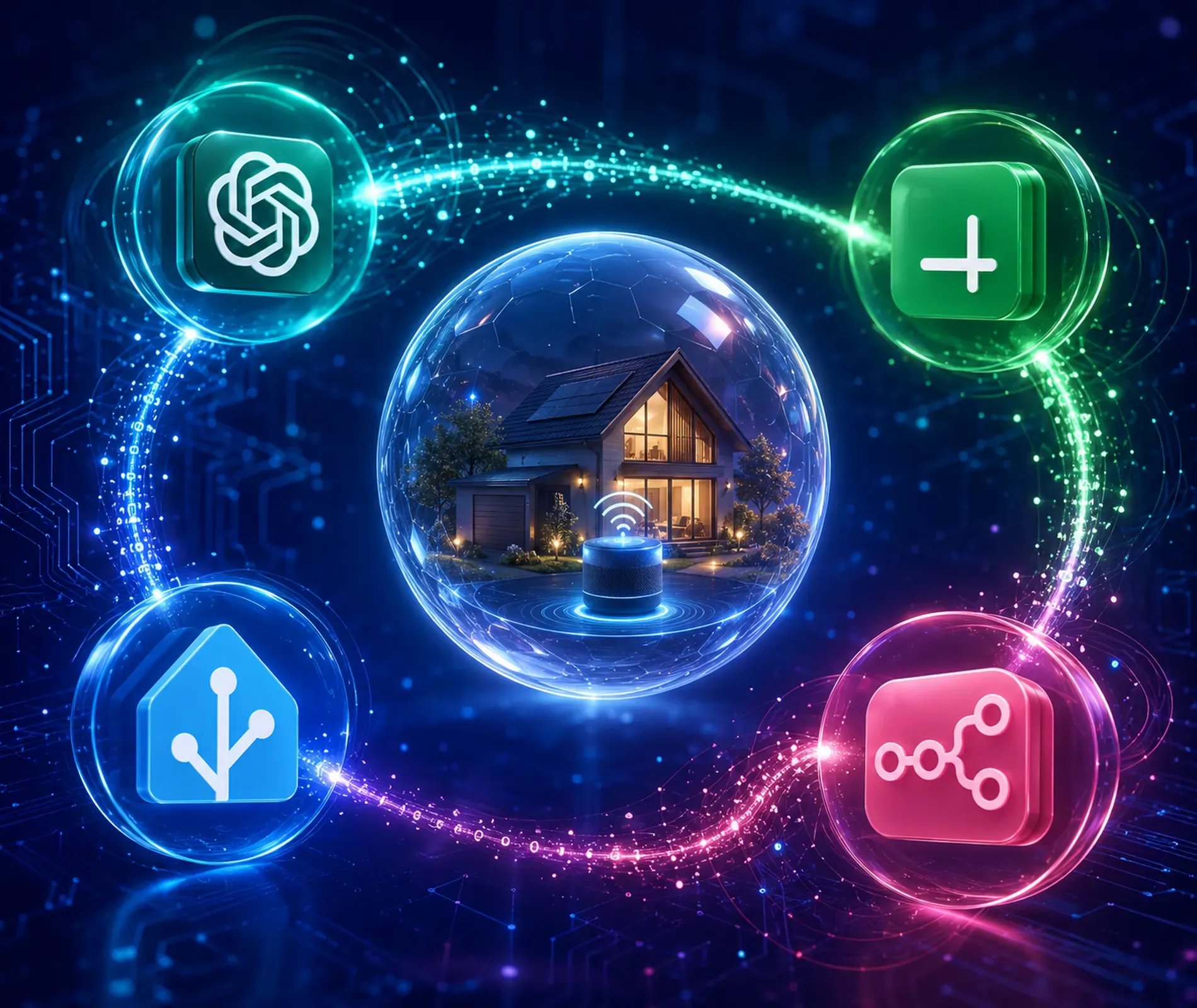 Chat GPT, Google Sheets, n8n, and Home Assistant Working Together in Orbit